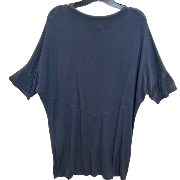 Lou & Grey Dark Gray T-Shirt Style Dress With Pockets Size L - Picture 5 of 10